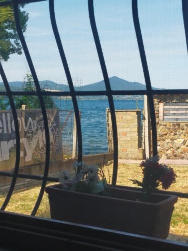 Independent Villa With Private Beach On The Lake Bracciano  Exterior foto